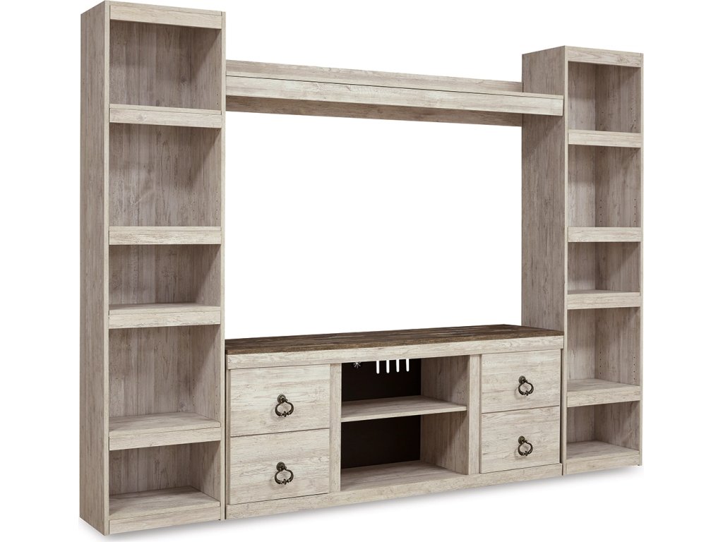 Willowton 4-Piece Entertainment Center - main image