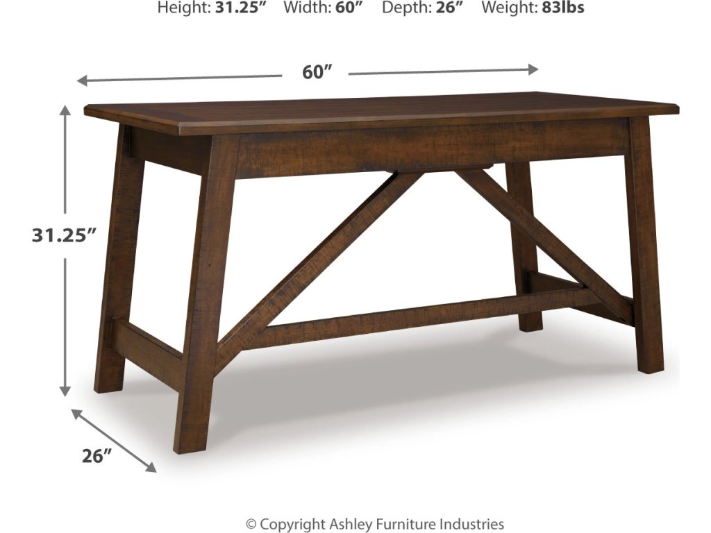 Baldridge Home Office Desk - image 3