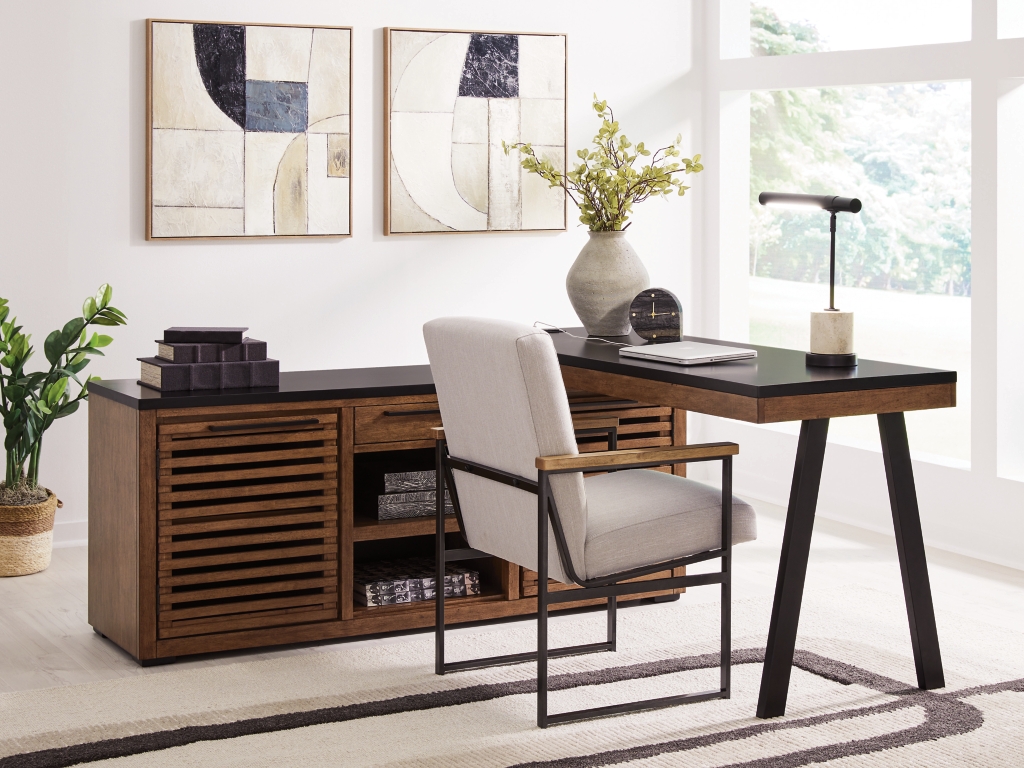 Kallari Credenza with Desk Return - image 1
