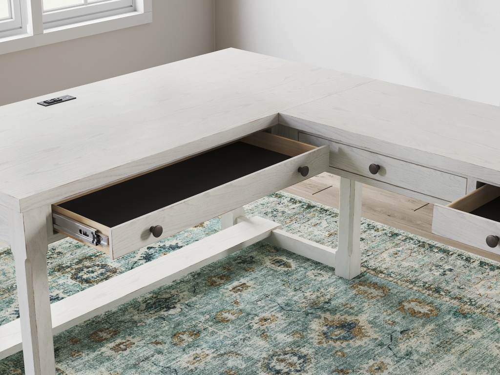 Robbinsdale L-Shaped Home Office Desk - image 9