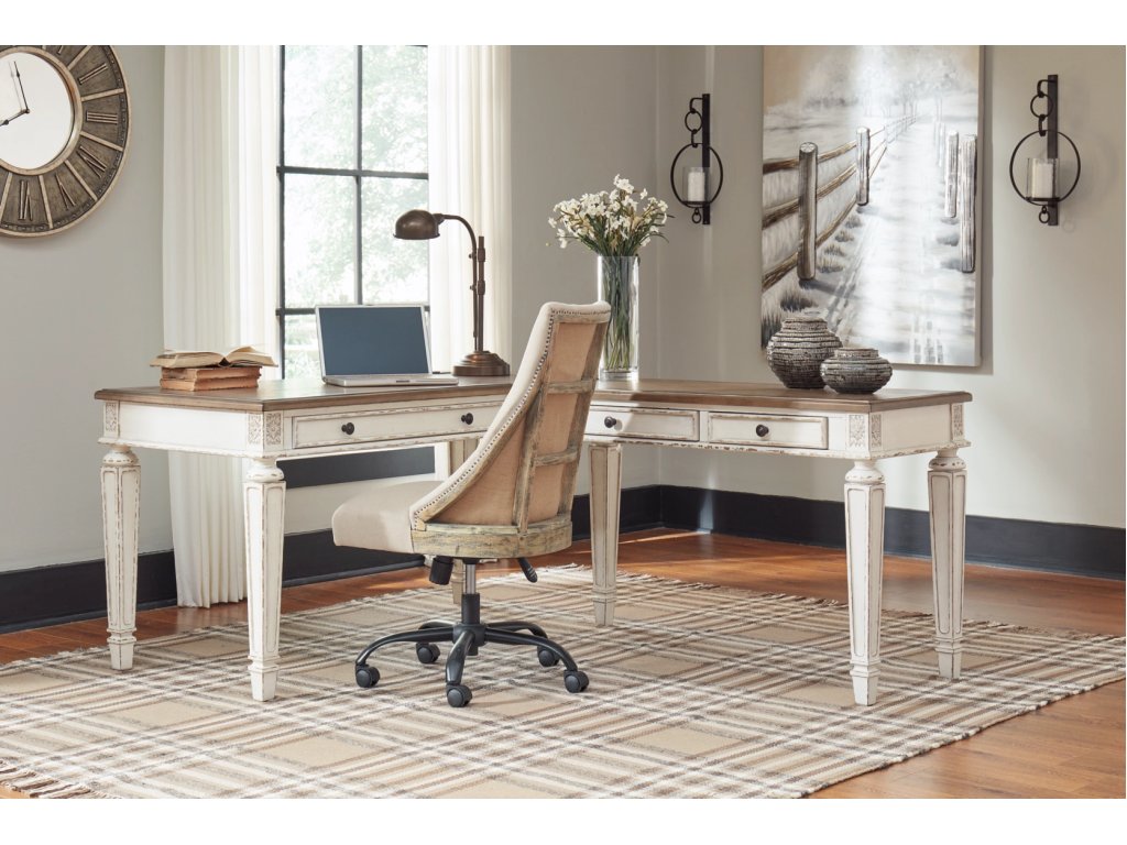 Realyn 2-Piece Home Office Lift Top Desk - image 8