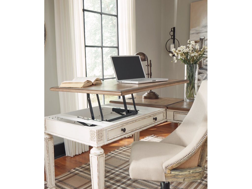 Realyn 2-Piece Home Office Lift Top Desk - image 2