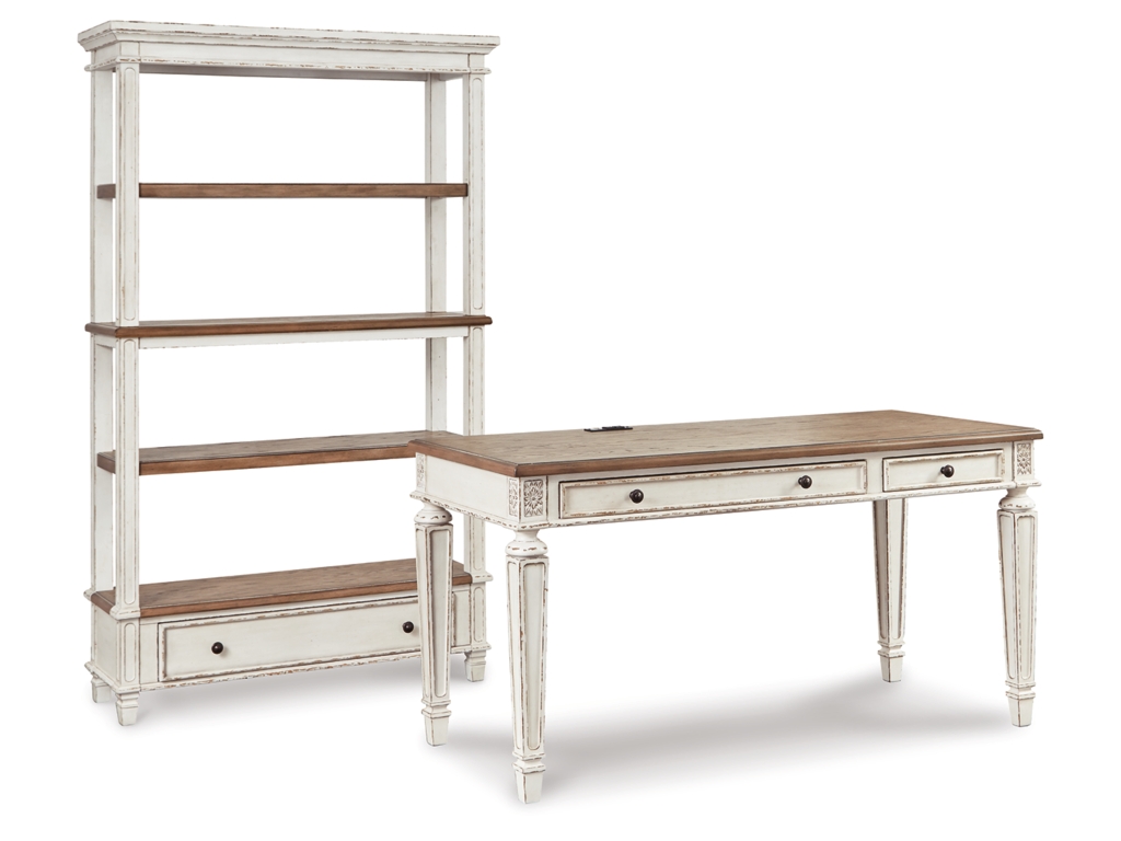 Realyn Desk and Bookcase - main image