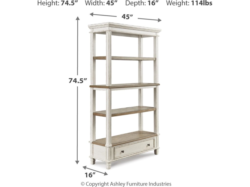 Realyn 75" Bookcase - image 3