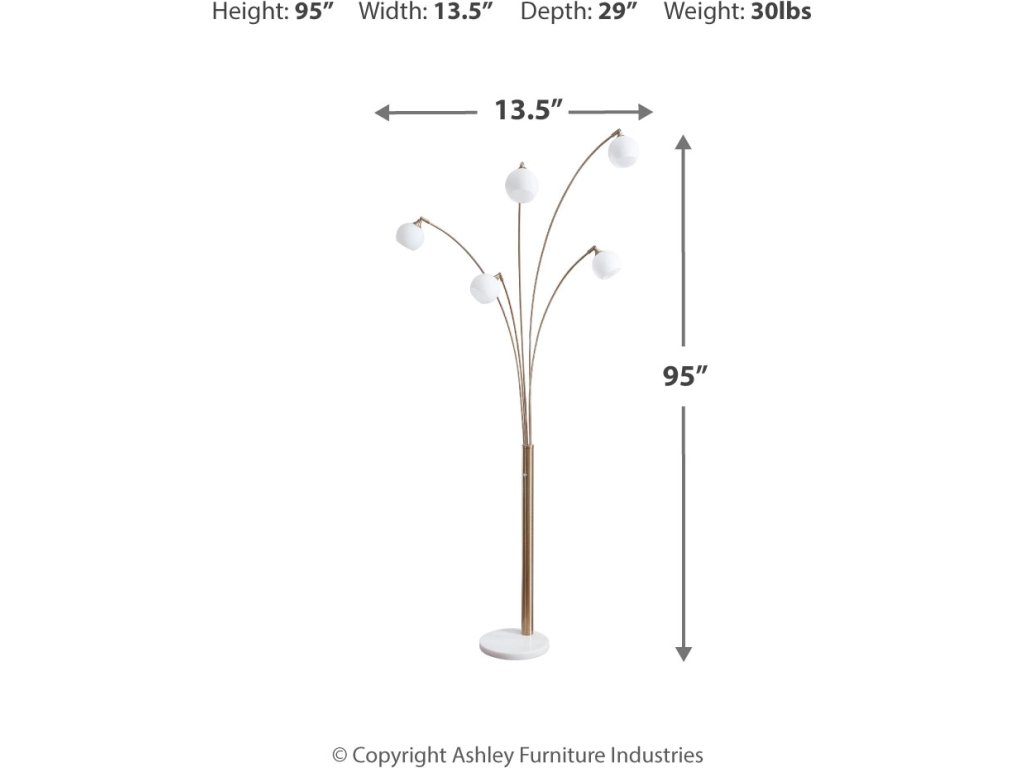 Taliya Arc Lamp - image 3