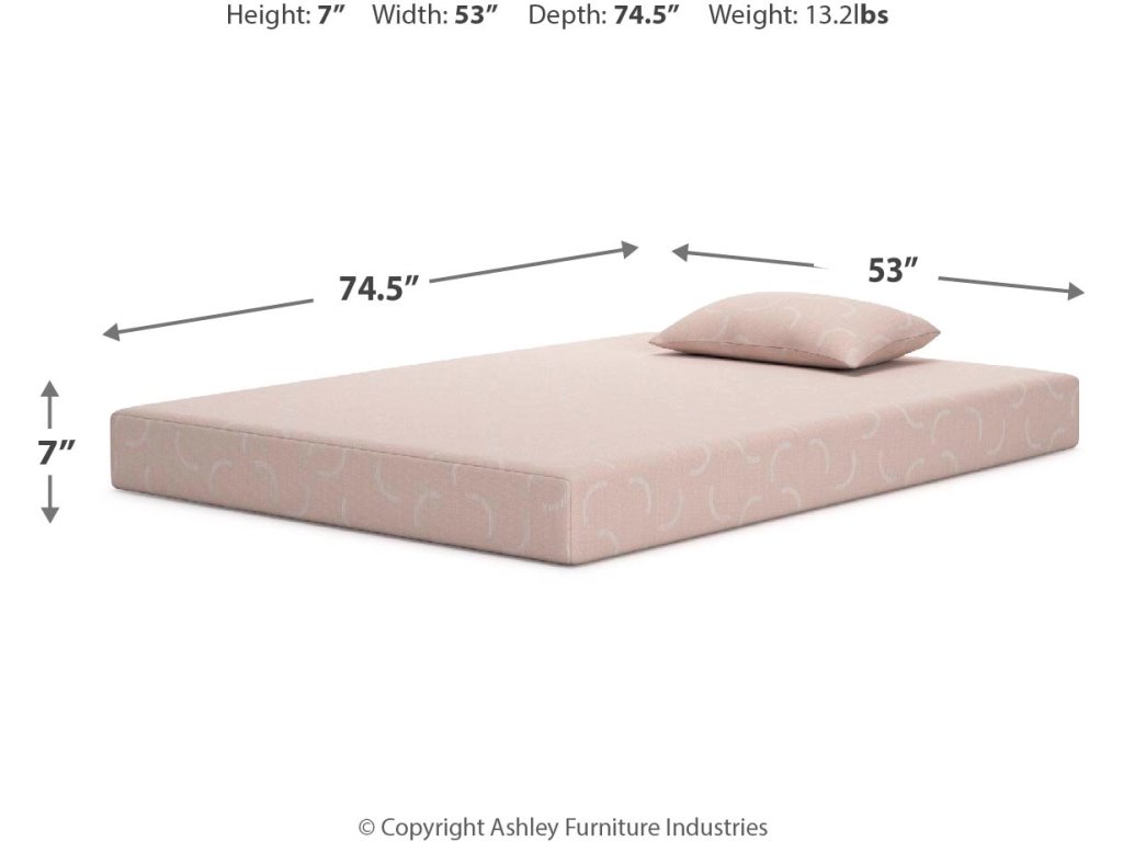iKidz Coral Full Mattress and Pillow - image 5