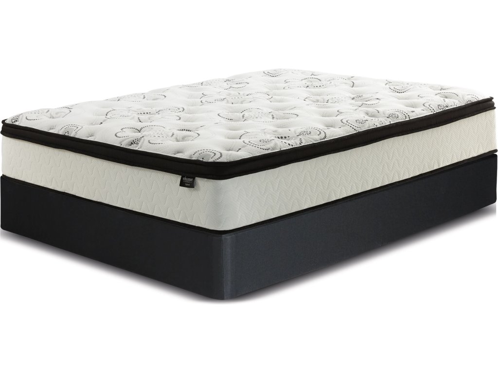Chime 12 Inch Hybrid California King Mattress and Foundation Set - main image