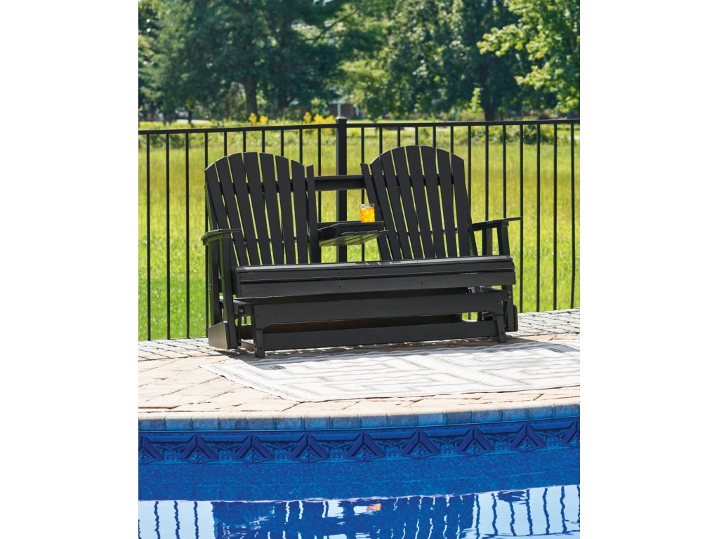 Hyland Wave Outdoor Glider Loveseat - image 4