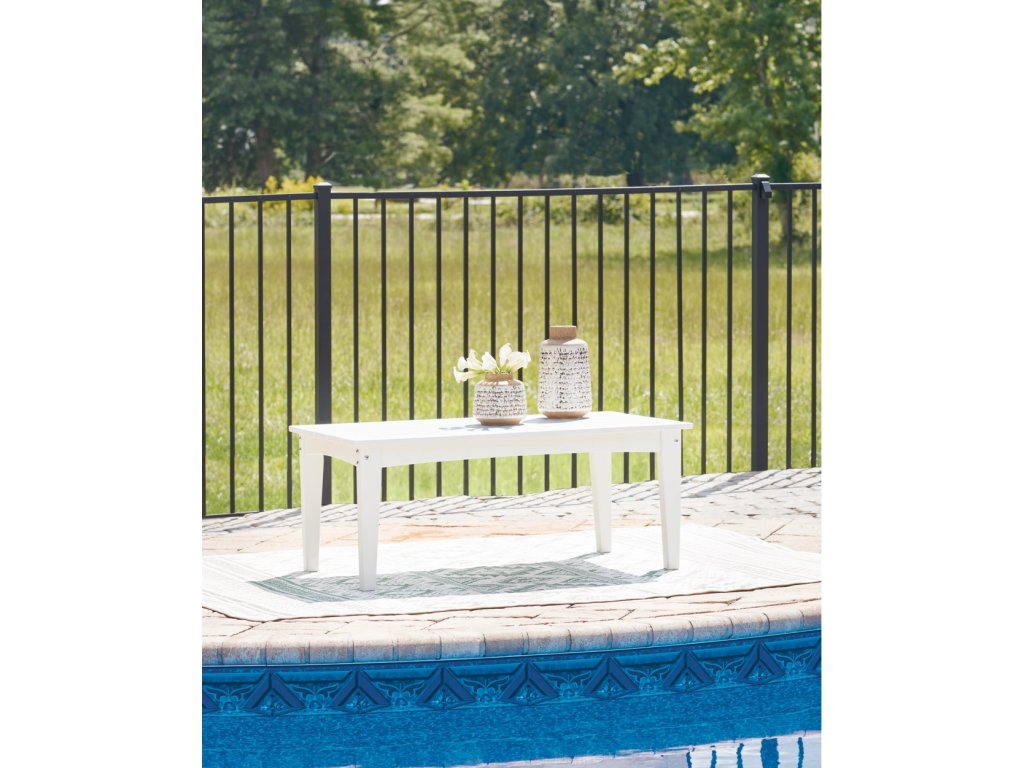 Hyland Wave Outdoor Coffee Table - image 1