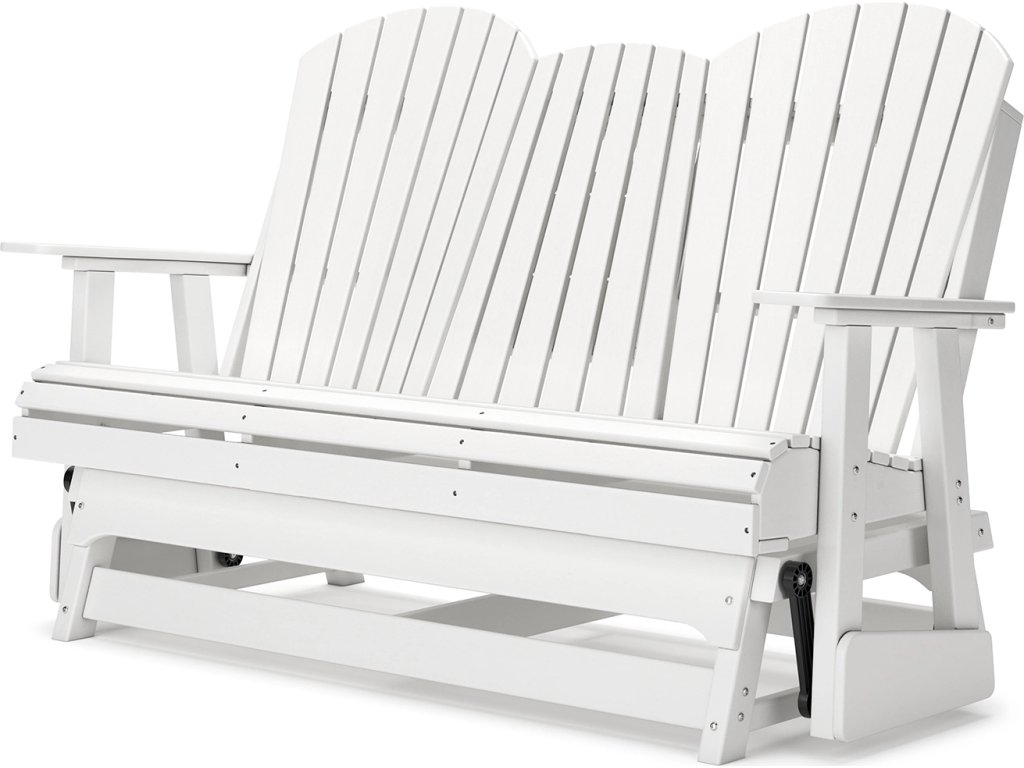 Hyland Wave Outdoor Glider Loveseat - image 4
