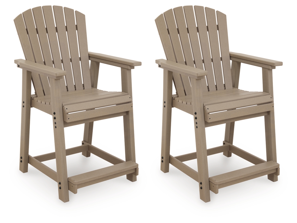 Seacliff Beach Outdoor Counter Height Bar Stool (Set of 2) - main image