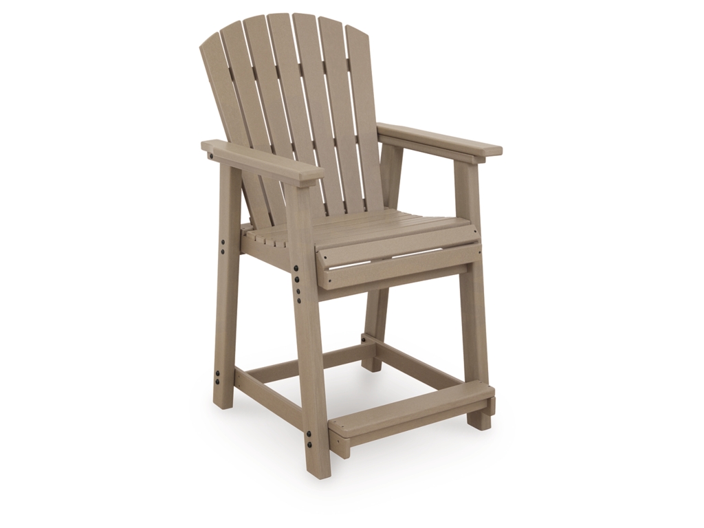 Seacliff Beach Outdoor Counter Height Bar Stool (Set of 2) - image 2
