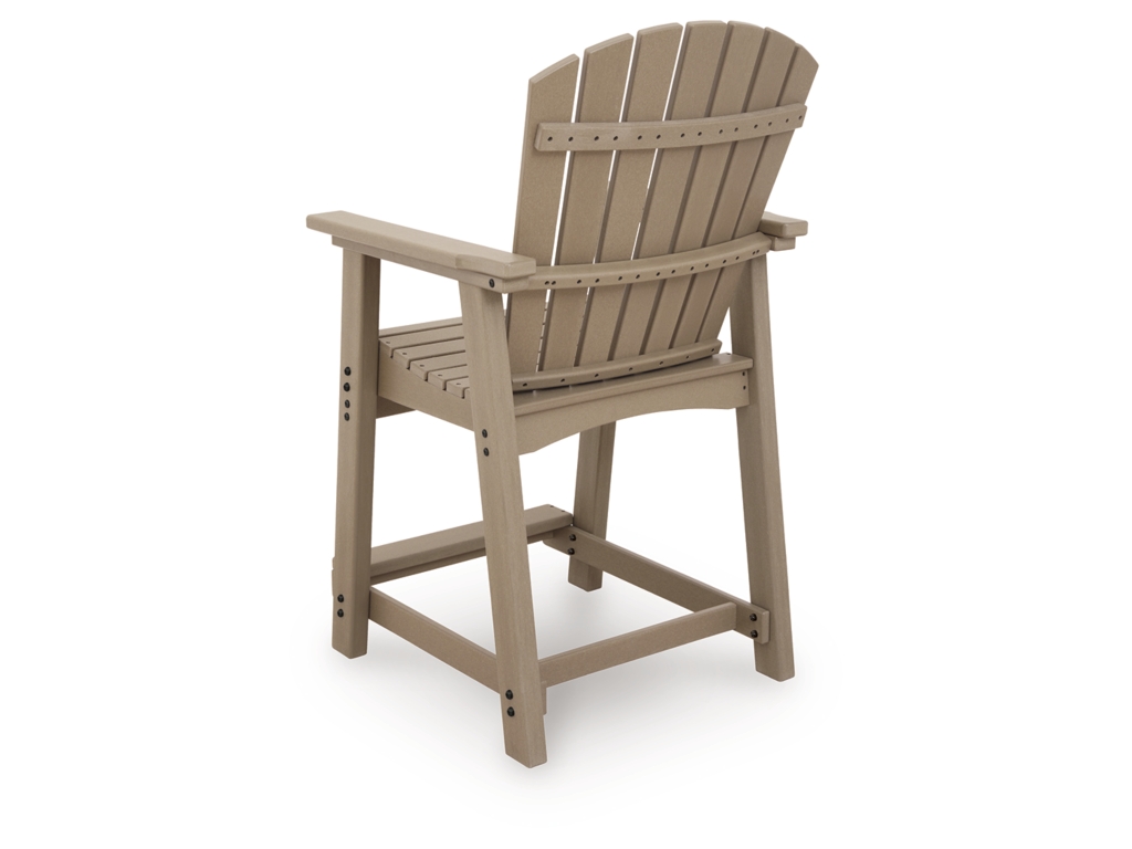 Seacliff Beach Outdoor Counter Height Bar Stool (Set of 2) - image 4