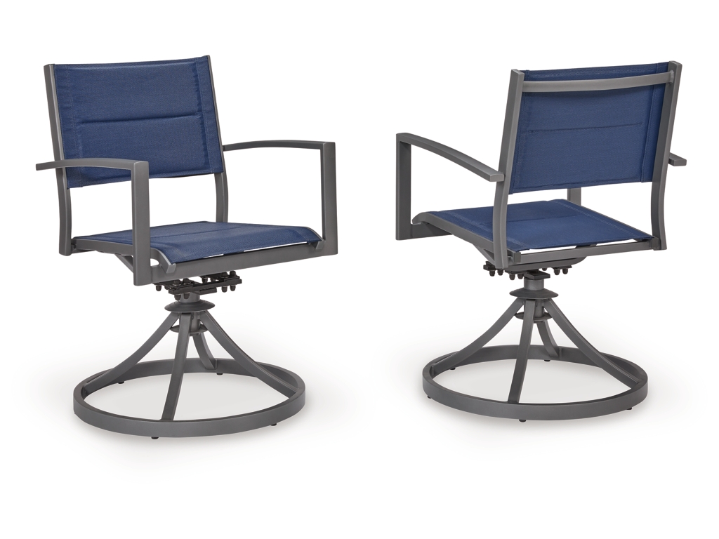 Rocky Creek Outdoor Sling Swivel Chair (Set of 2) - main image