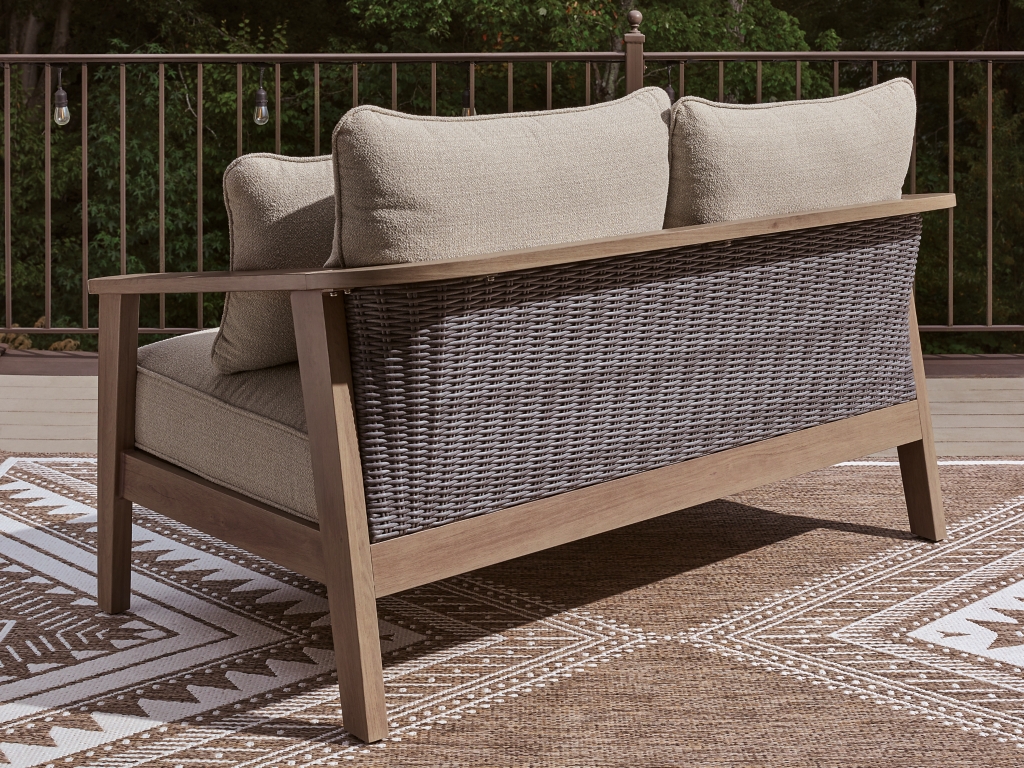 Harmony Headlands Outdoor Loveseat with Cushion - image 4