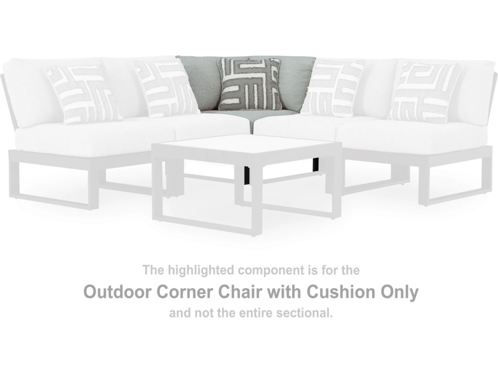 Beachloft Outdoor Corner Chair with Cushion - image 1