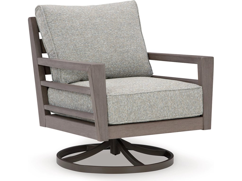 Hillside Barn Outdoor Swivel Lounge with Cushion - main image