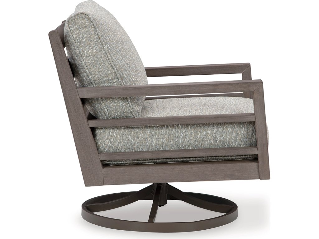 Hillside Barn Outdoor Swivel Lounge with Cushion - image 3