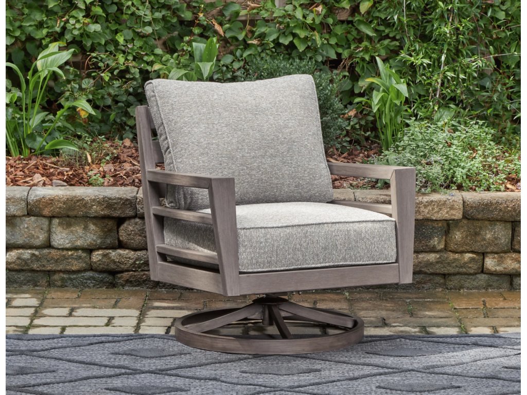 Hillside Barn Outdoor Swivel Lounge with Cushion - image 1