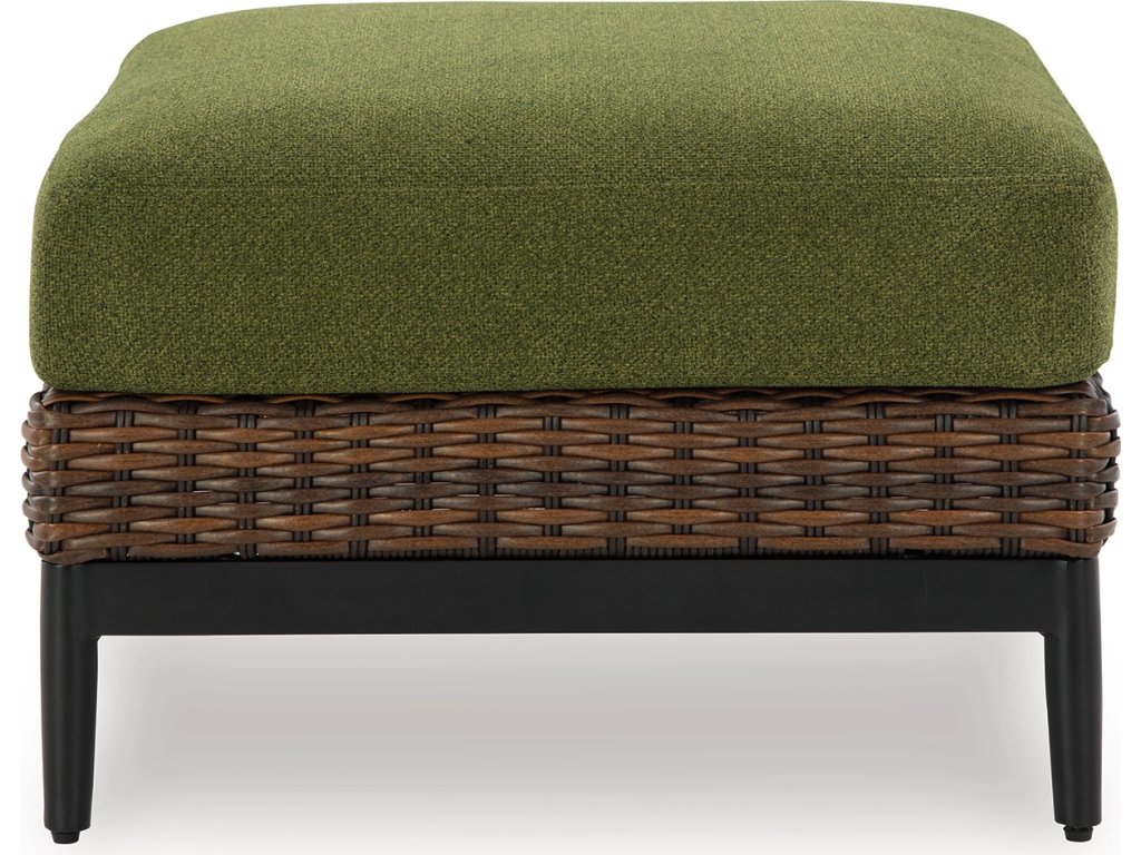 Horizon Hall Outdoor Ottoman with Cushion - image 2