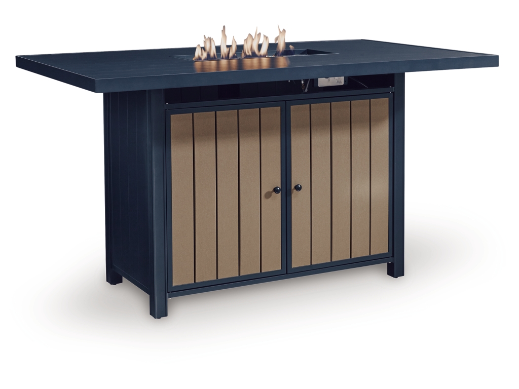East Beach Outdoor Bar Table with Fire Pit - image 2