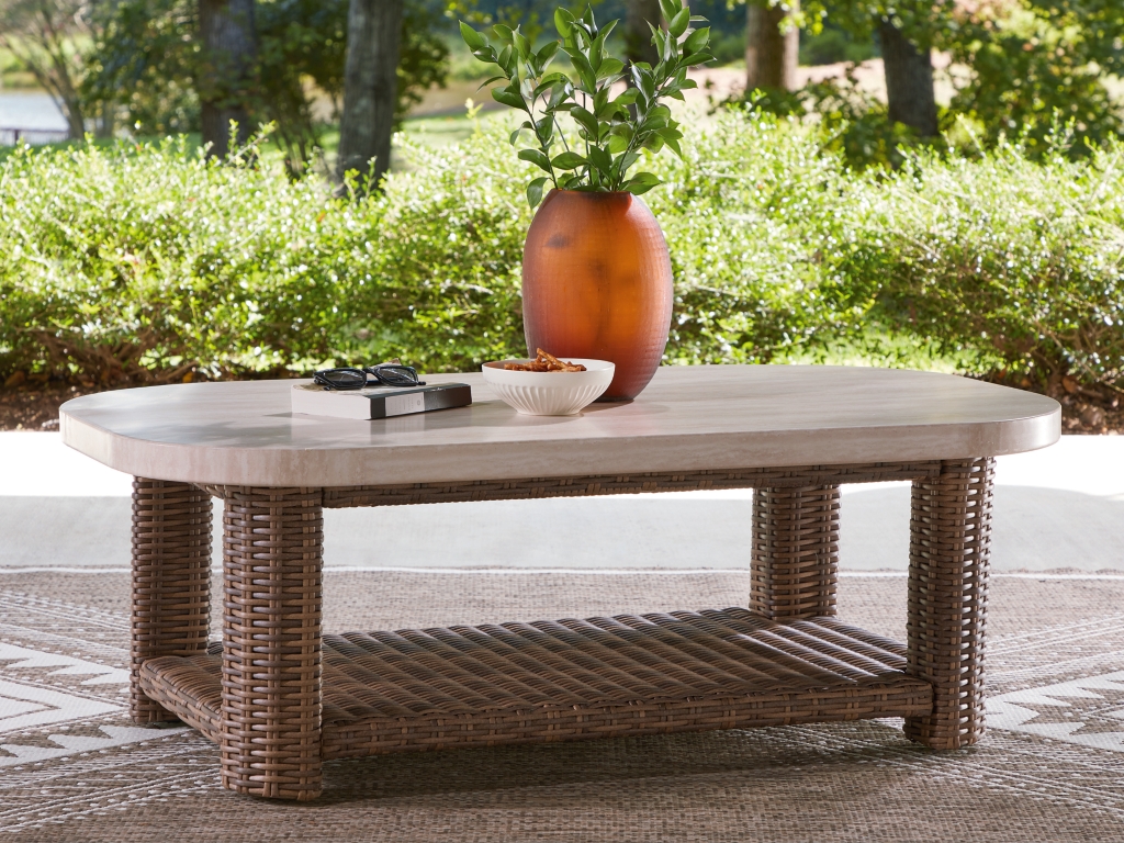 Dolan Creek Outdoor Coffee Table - image 1