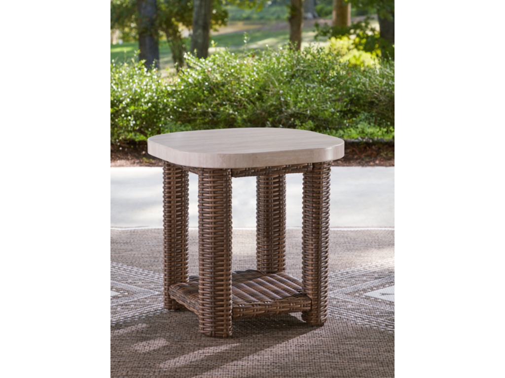 Dolan Creek Outdoor End Table - image 1
