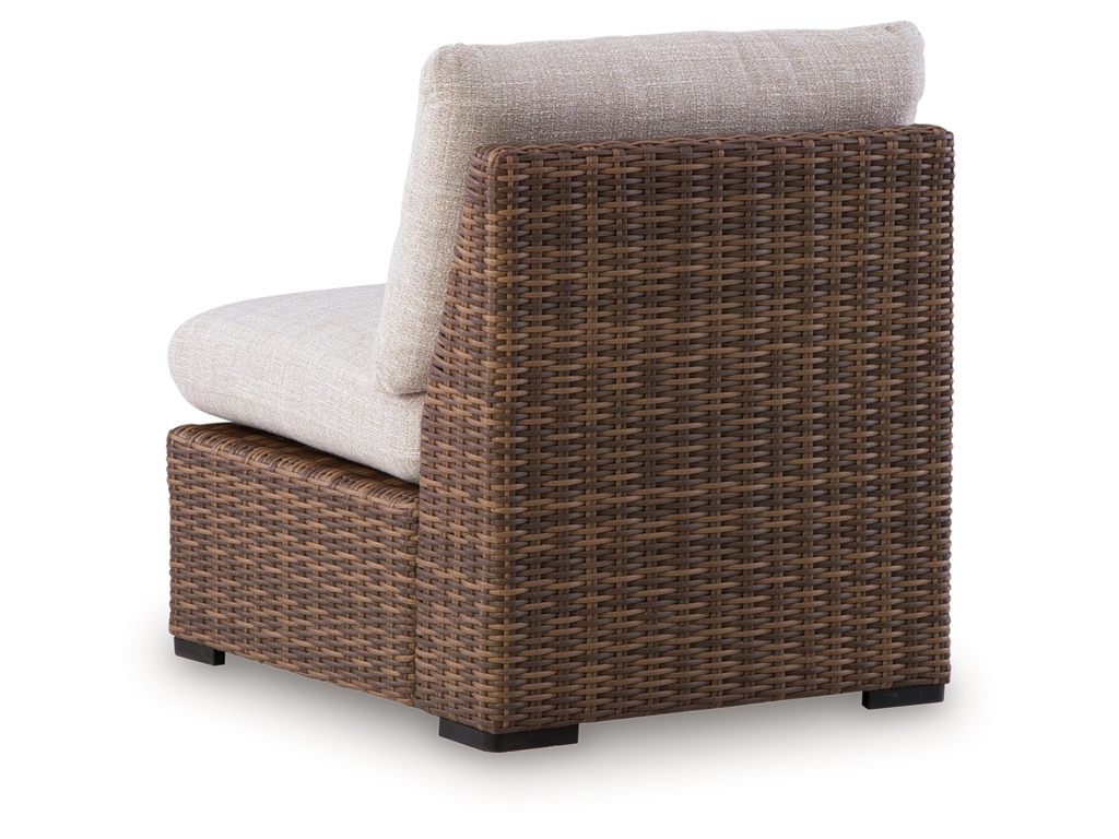 Dolan Creek Outdoor Armless Chair with Cushion - image 3