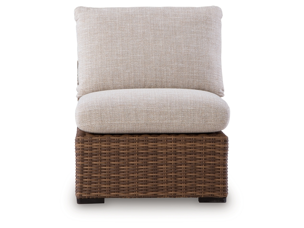 Dolan Creek Outdoor Armless Chair with Cushion - image 2