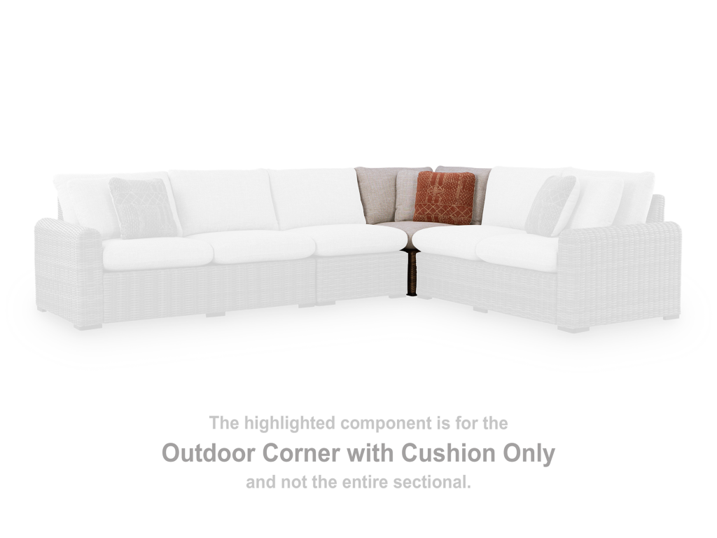 Dolan Creek Outdoor Corner with Cushion - image 1