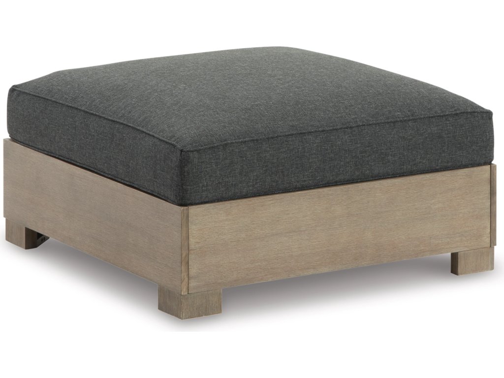 Citrine Park Outdoor Ottoman with Cushion - main image