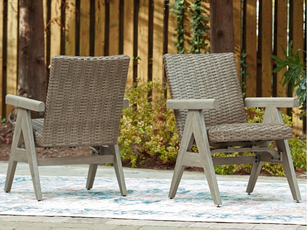 Cliff Trails Outdoor Rocking Arm Chair (Set of 2) - image 1