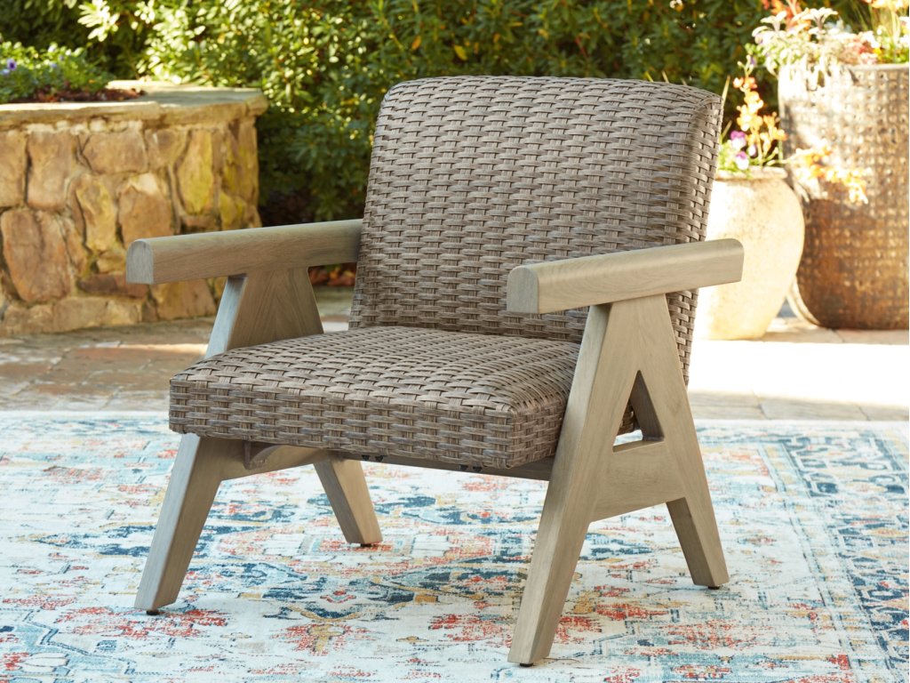 Cliff Trails Outdoor Rocking Lounge Chair - image 1