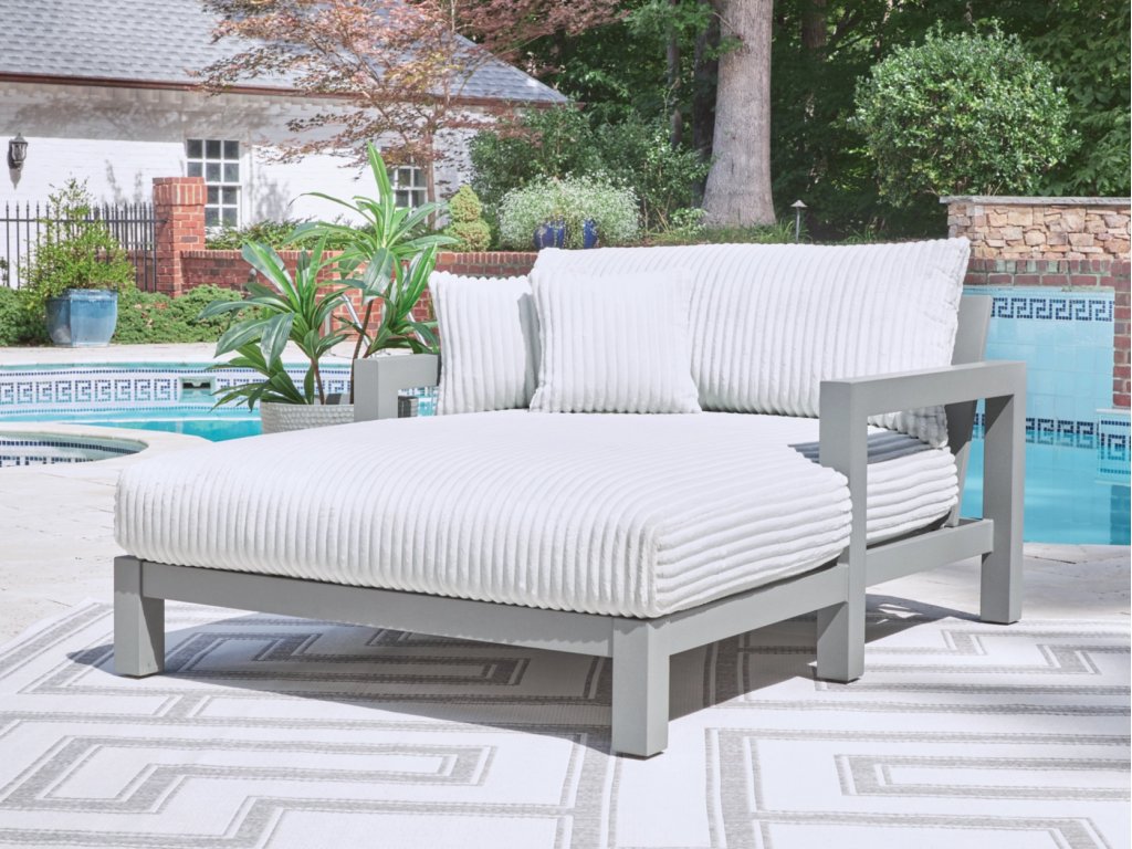 Hurley Park Outdoor Chaise Lounge with Cushion - image 1