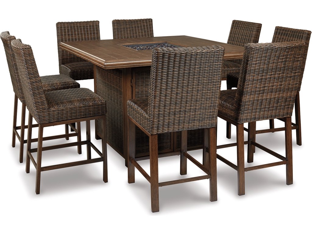 Paradise Trail Bar Table with Fire Pit - image 4
