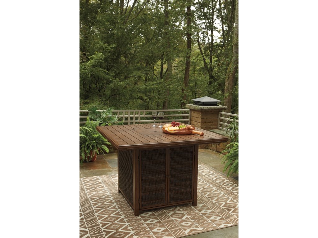 Paradise Trail Bar Table with Fire Pit - image 10