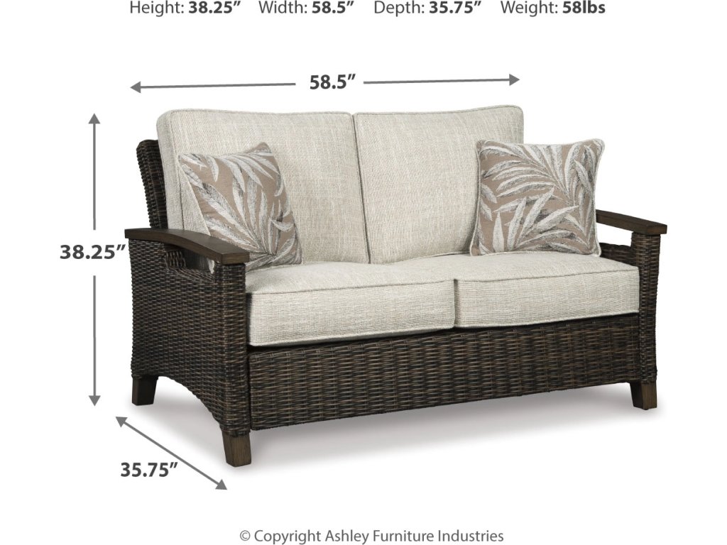 Paradise Trail Loveseat with Cushion - image 3