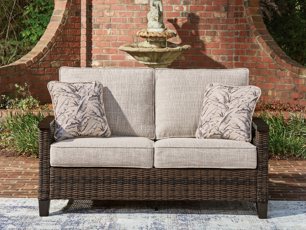 Monterey Point Outdoor Loveseat with Cushion - image 1
