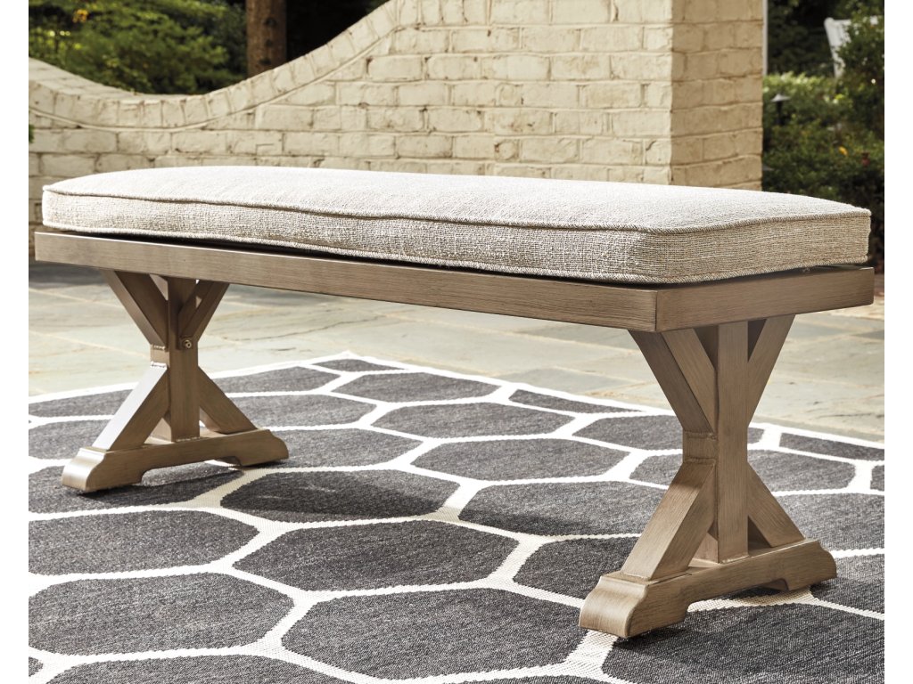 Beachcroft Outdoor Bench with Cushion - image 1