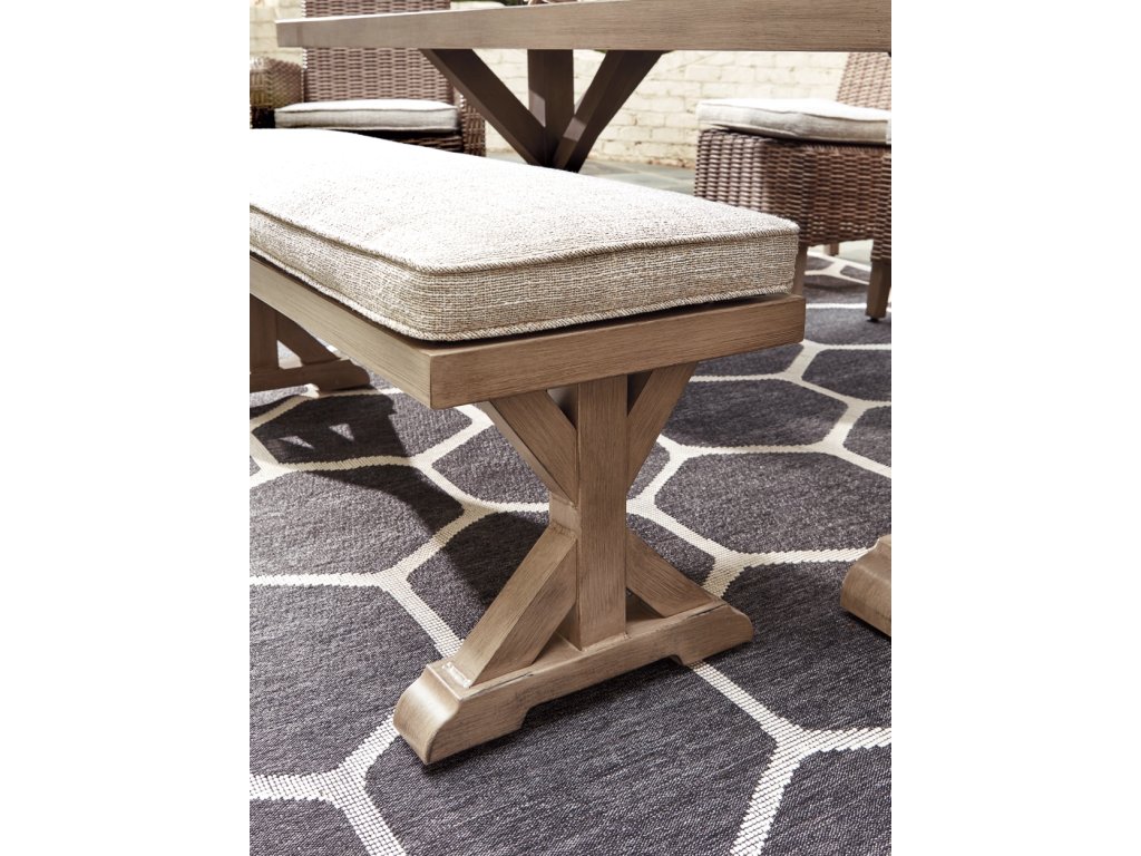 Beachcroft Outdoor Bench with Cushion - image 4