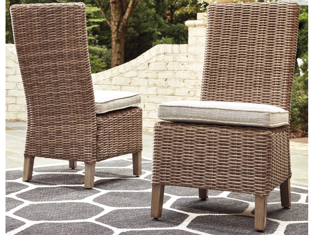 Beachcroft Outdoor Side Chair with Cushion (Set of 2) - main image