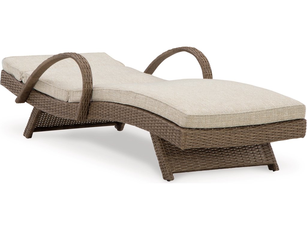 Beachcroft Outdoor Chaise Lounge with Cushion - image 3