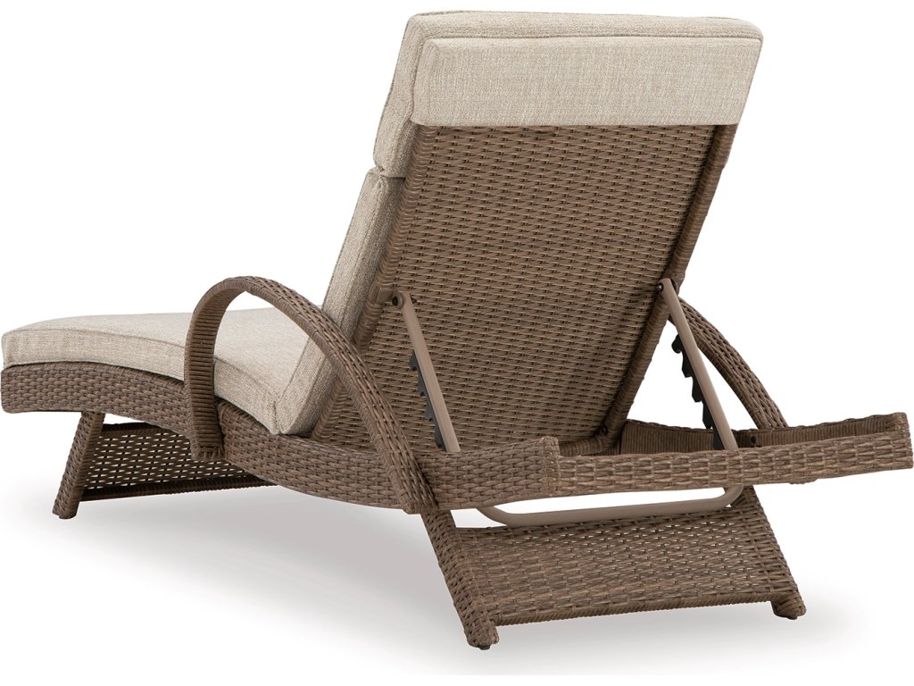 Beachcroft Outdoor Chaise Lounge with Cushion - image 7