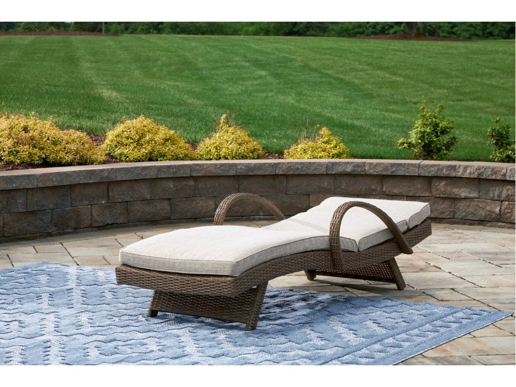 Beachcroft Outdoor Chaise Lounge with Cushion - image 8