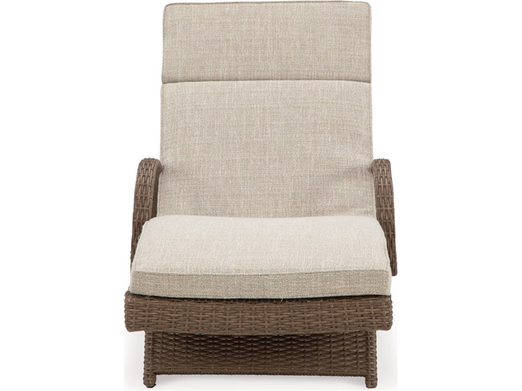 Beachcroft Outdoor Chaise Lounge with Cushion - image 2