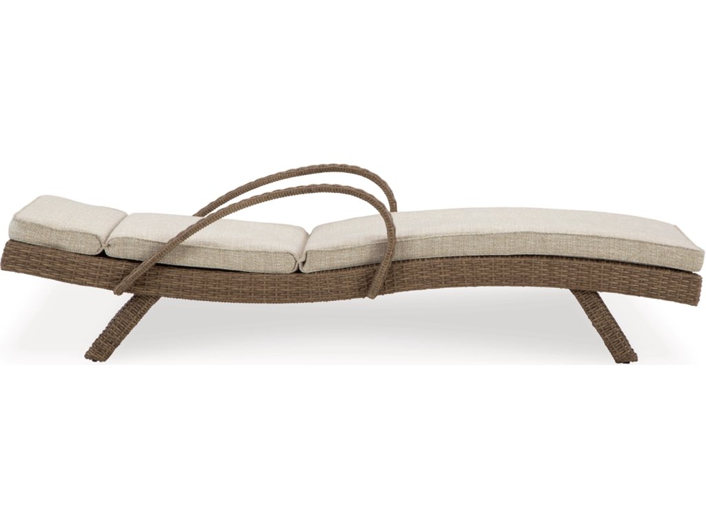 Beachcroft Outdoor Chaise Lounge with Cushion - image 6