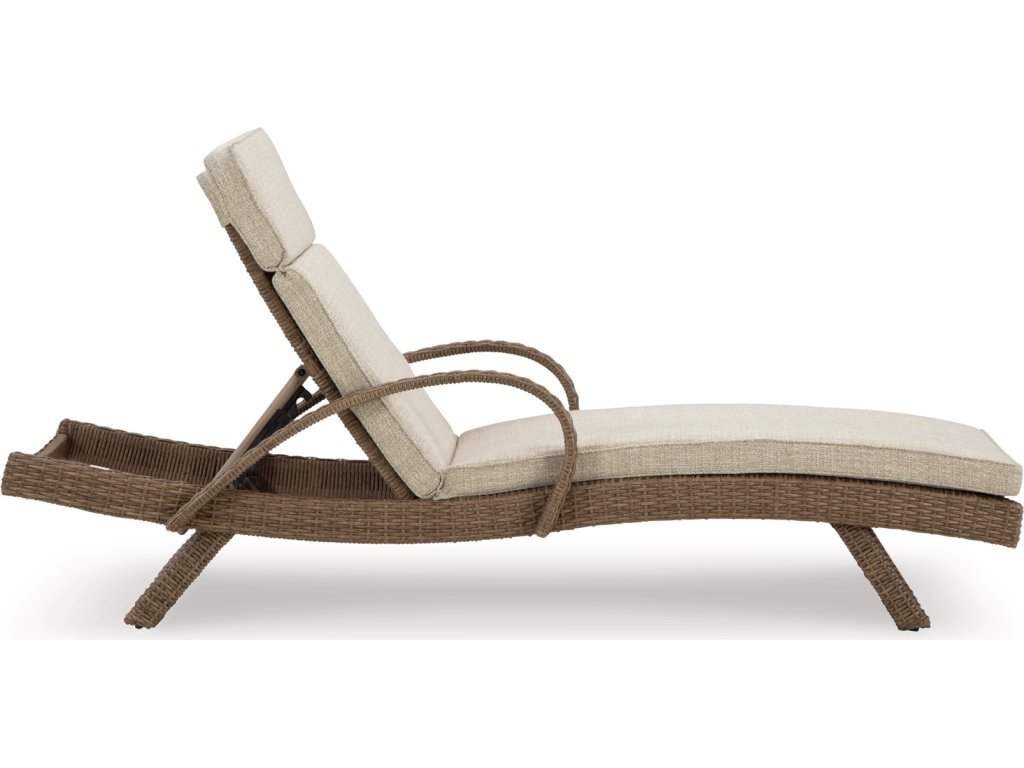 Beachcroft Outdoor Chaise Lounge with Cushion - image 4