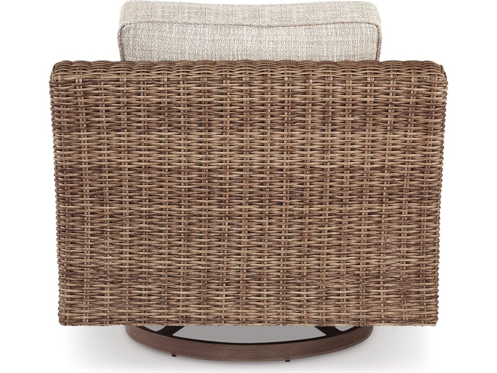 Beachcroft Outdoor Swivel Lounge with Cushion - image 5