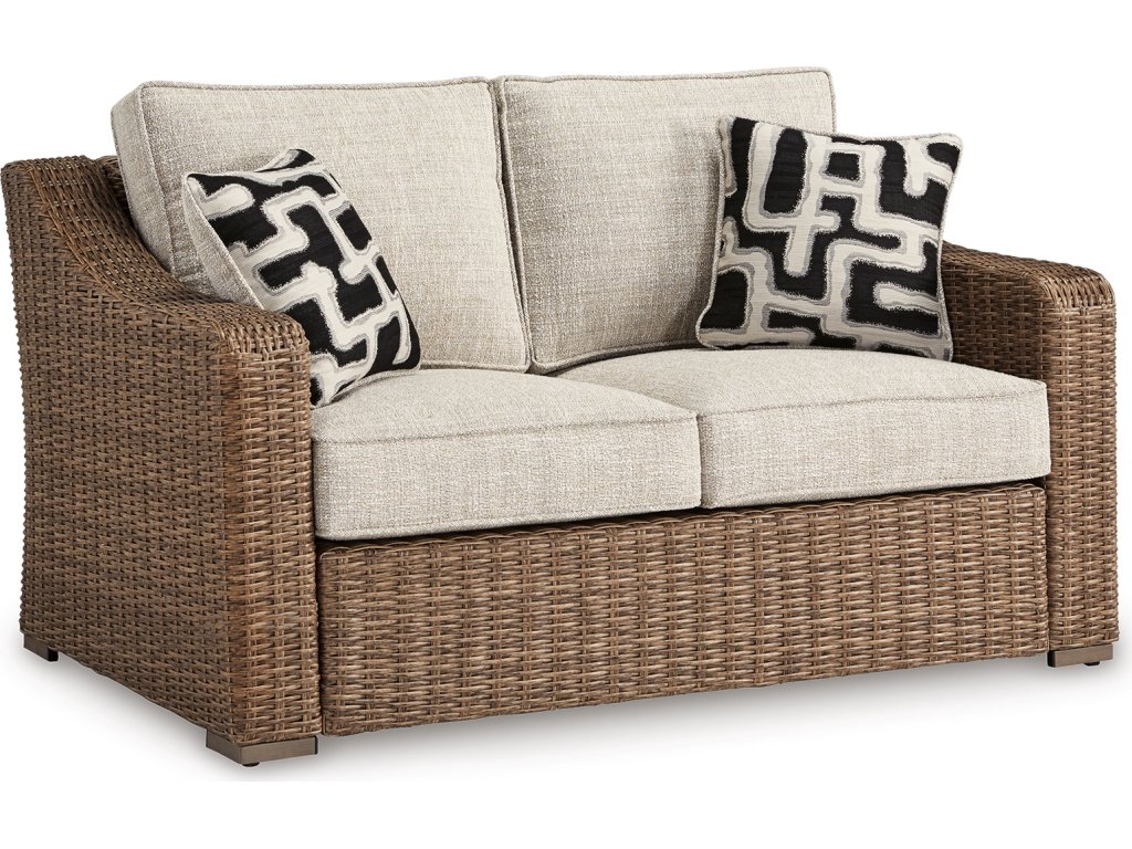 Beachcroft Outdoor Loveseat with Cushion - main image