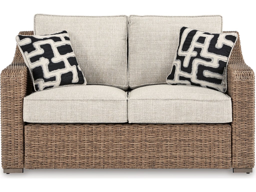 Beachcroft Outdoor Loveseat with Cushion - image 2